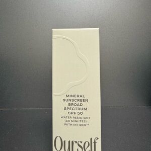 Ourself Mineral Sunscreen SPF 50 exp 4/27